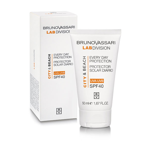BRUNO VASSARI City & Beach niisutav päikesekaitsega kreem SPF40