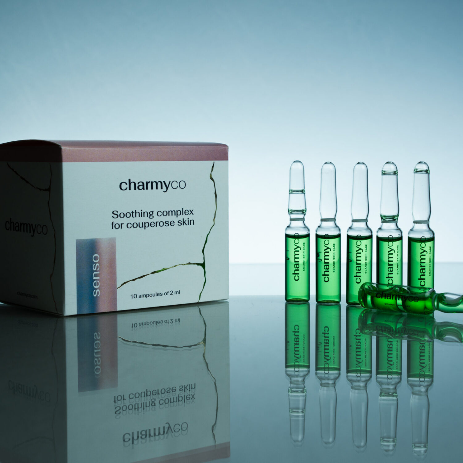 Charmyco Rahustav kompleks kuperoossele nahale, 10x2ml