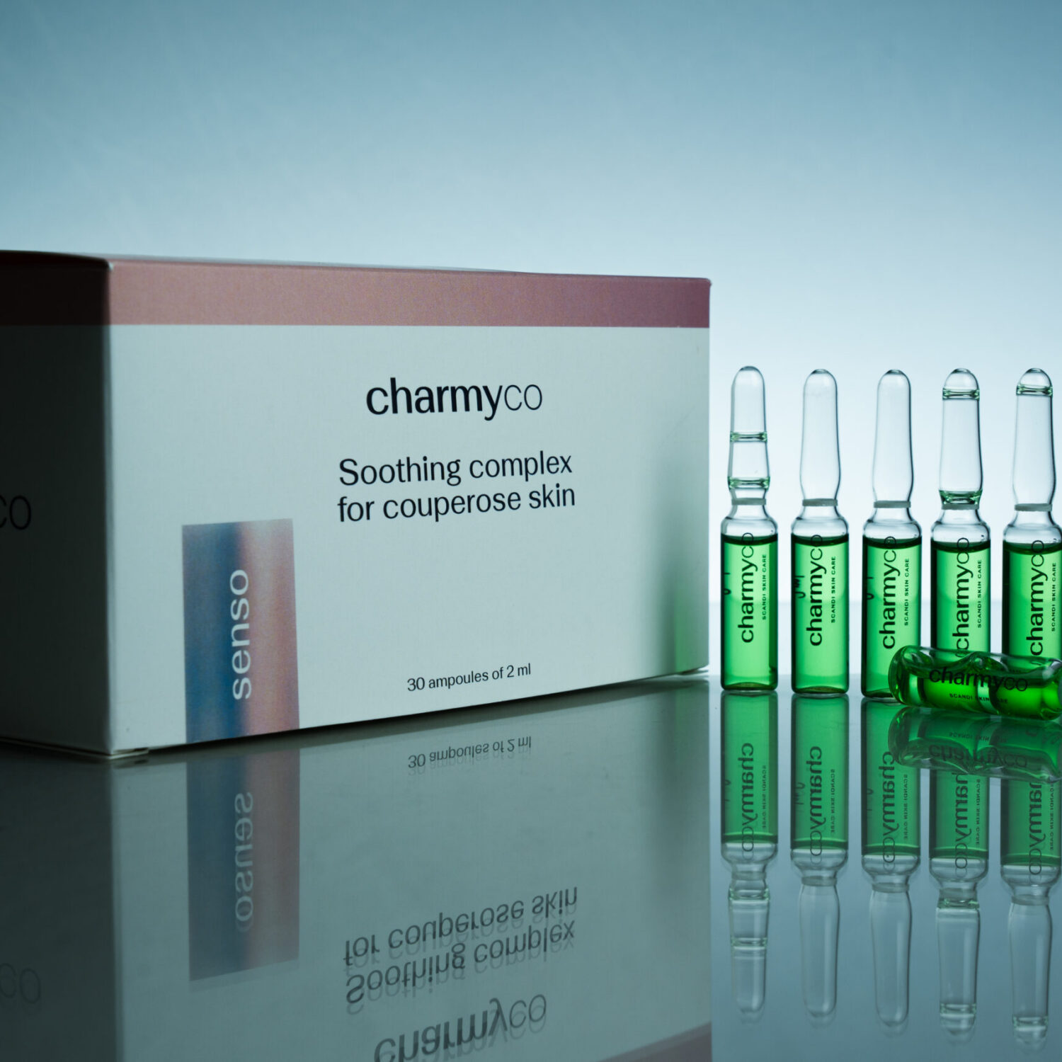 Charmyco Rahustav kompleks kuperoossele nahale, 30x2ml