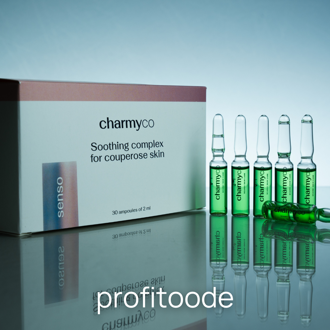 Charmyco kompleks kuperoossele nahale